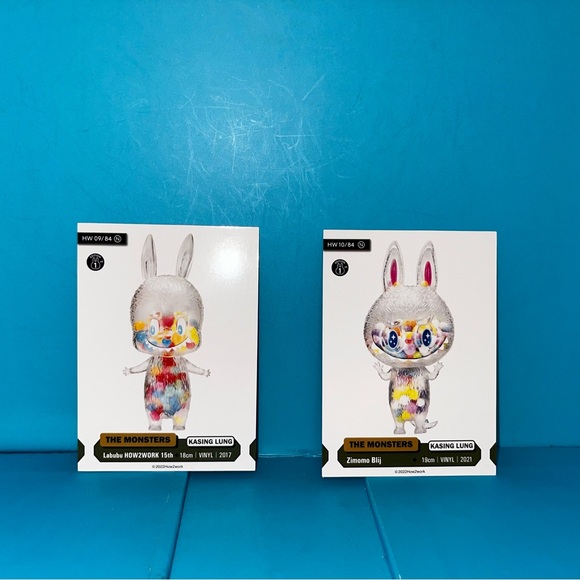 How2Work The Monsters Series 1 Collectible Trading Cards - 1st Edition - 2 cards - Picture 1 of 4